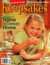 Creating Keepsakes Magazine September 2000 Delectable Pages Home Sweet Home - £6.02 GBP