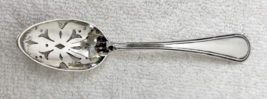 Antique Silver Hallmarked 4 Marks Olive Spoon Pierced 5&quot; Handle - $909.83 MXN