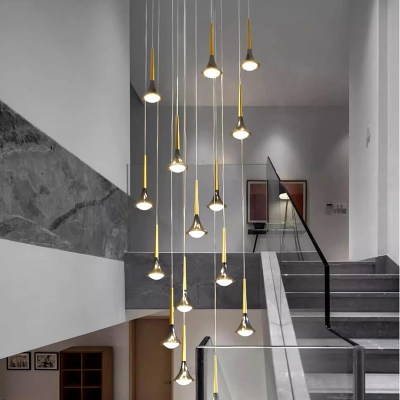 Modern crystal chandeliers indoor lighting Ceiling lamp hanging lights led - $204.28+