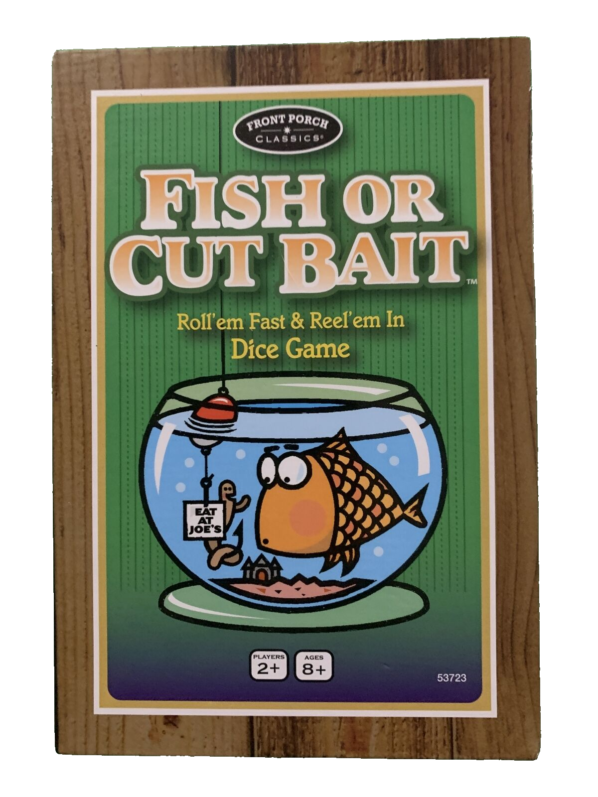 Fish or Cut Bait Dice Game 2+ Players  2013 University Games - $7.80