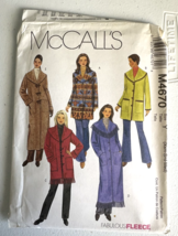McCall&#39;s M4670 Pattern Size Y (Xsm-Sml-Med) Uncut Vintage 2004 - $12.10
