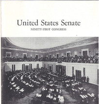 Vintage 1969 State Senate Brochure 91st Congress Historical Collectible Booklet - £15.97 GBP