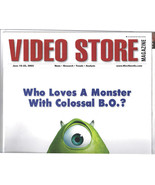  Monsters Inc. The Mummy, 2002 Collectible Video Store Magazine Features... - $39.99
