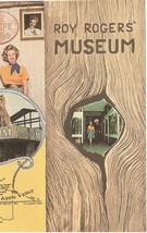Roy Rogers Museum 1960s 1970s Brochure Dale Evans Apple Valley California Nice - £47.94 GBP