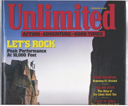 Marlboro Unlimited Adventure Magazine 1996 Premier Issue No 1 RARE - £27.56 GBP