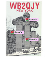 1985 RARE Postcard Art signed RINT King Kong NY Twin Towers Mark Levy QS... - $89.99