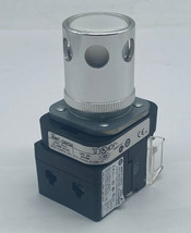  Allen-Bradley 800T-QAH2W SER.U Pushbutton W/800TC-N374 Universal Led Mo... - $66.15