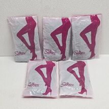 5 Pairs Silkies 070508 Control Top Pantyhose Queen Jet Black XL Made In USA - $24.65