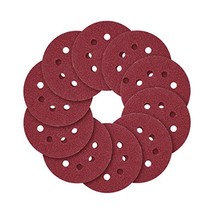 Seventy 5-Inch 8-Hole Hook And Loop Sanding Discs, Assorted Grits,, 70 Pcs. - £23.61 GBP