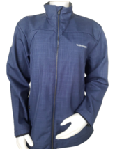 Volkswagen Rain Jacket Womens L Blue Weather Gear Fleece Lined Tri Mountain - $28.78