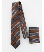 Bergamo New York (NWOT) Men&#39;s Tie &amp; Pocket Square - $274.39 MXN