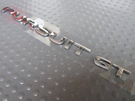 Pontiac Pursuit GT Rear Trunk Lid Chrome Emblem Sign Badge Logo OEM # 15... - $9.89