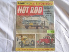 Hot Rod Magazine JUNE 1957 Competition Corvette Roadster - £10.27 GBP