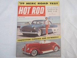 Hot Rod Magazine April 1959 Mercury Triumph Dragster Masquerade GREAT - £11.86 GBP