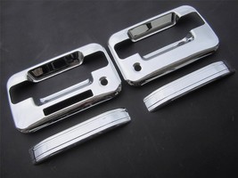 2005-2012 Ford F150 2dr Chrome Handle Covers W/ Key Pad W/ PS Key Hole - £23.70 GBP