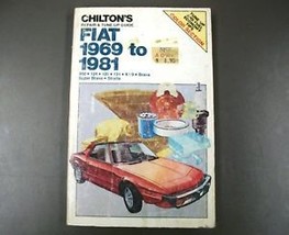 69 81 Fiat Brava Strada Chilton&#39;s Repair Manual 7042 - $14.84