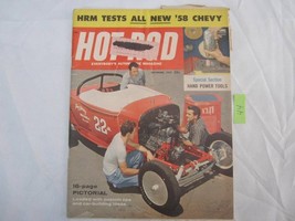 Hot Rod Magazine December 1957 &#39;58 Chevy Model A Flat Head National Cham... - £7.90 GBP