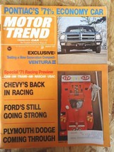 1971 Motor Trend MARCH Racing Preview Ventura II #20 - £20.57 GBP