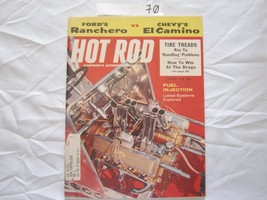 Hot Rod Magazine February 1959 Ranchero Vs. El Camino Tracksters NOT FIN... - £22.94 GBP