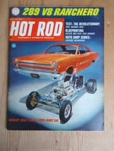 1966 Hot Rod Magazine APRIL 289 V8 Ranchero Comet #4 - £28.48 GBP