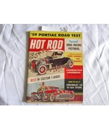 Hot Rod Magazine December 1958 Custom T Birds Model T &#39;54 Ford Coupe &#39;59... - £19.75 GBP