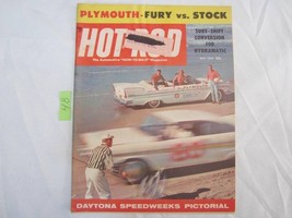 Hot Rod Magazine May 1957 Plymouth Fury Vs Stock Thunderbird &#39;55 &#39;34 Coupe - £26.10 GBP