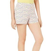 Maison Jules white multicolor ditsy floral chino shorts 14 or large MSRP 45 - £11.91 GBP