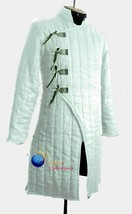 Mittelalterlich Kostüme Gambeson Dick Gefütterte Jacke Kleid Aketon Armor Sca - £57.38 GBP+