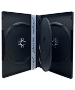 STANDARD Black Quad 4 Disc DVD Cases - $31.37 CAD+