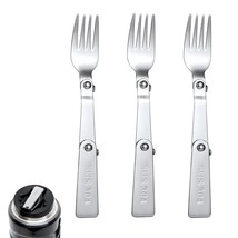 3Pcs Forks Replacement For Thermos Funtainer Food Jar 16 Oz, Multifunctional Fol - $10.99