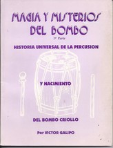 Magia Y Misterios Del Bombo 1a Parte Autographed By Victor Galipo, Spanish - $59.95