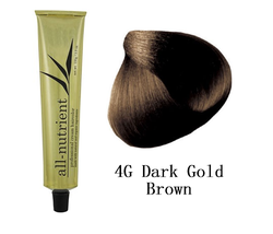 All-Nutrient Permanent Cream Hair Color - 4G Dark Gold Brown