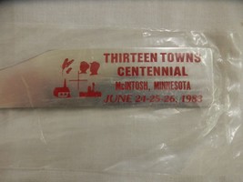 Thirteen Towns Centennial McIntosh Minnesota MN 1983 letter opener NOS v... - $190.17 MXN
