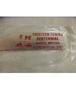 Thirteen Towns Centennial McIntosh Minnesota MN 1983 letter opener NOS v... - $9.99