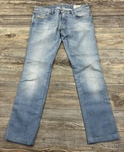 Diesel LHELA Slim Straight Stretch Jeans Wash Lightwash Denim Actual 32/... - £21.70 GBP