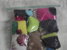 Cat Nip Toys Set Of 8 Filled With Organic Home Grown Cat Nip And Polyfil - £4.03 GBP