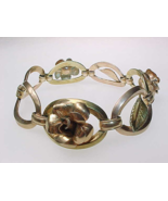 Vintage KREMENTZ Gold-Filled Floral Bracelet - 7 inches long - £75.93 GBP