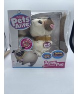 Zuru Pets Alive Poppy the Booty Shakin&#39; Pug Dog Shakes Head, Booty &amp; Spi... - $34.65