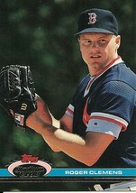 1991 Stadium Club Roger Clemens 309 Red Sox - £1.39 GBP