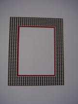 Picture Frame Mat16x20 for 11x14 photo Alabama Crimson Tide Houndstooth ... - $18.00