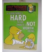 The Simpsons Poster Homer Jay Simpson&#39;s TV Commercial - $1,702.25 MXN