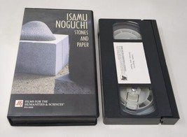 Isamu Noguchi Stones and Paper VHS Video Japanese Sculpture Art Document... - £11.72 GBP