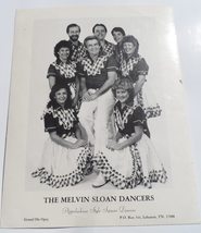 THE MELVIN SLOAN DANCERS Promo Photo 8*10 Rare 1980&#39;s Appalachian Square... - $14.95