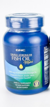 GNC Triple Strength Fish Oil Mini 1000mg EPA DHA Omega 3s 120 Softgels BB3/25 - $31.88