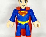 10&quot; DC Super Friends XL Imaginext Superman Figure Fisher Price - £11.18 GBP