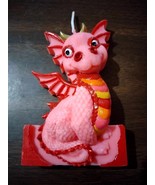 Red Dragon Birthday Cake Candle Topper 4.5 Inch Tall - €13,72 EUR