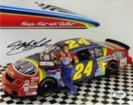 JEFF GORDON SIGNED AUTOGRAPHED RP PHOTO NASCAR RACING - £10.92 GBP