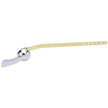 Tank Lever offset Chrome plated  9-1/2&quot; flat brass arm - $9.80