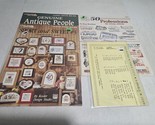 Cross Stitch Lot of 4 Leaflets Miniature Sayings Antique People Professi... - $8.98