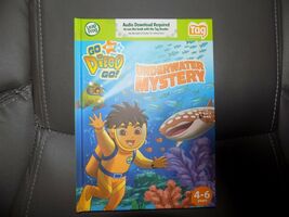 LEAP FROG TAG NICK JR GO DIEGO GO UNDERWATER MYSTERY BOOK NEW - $22.50